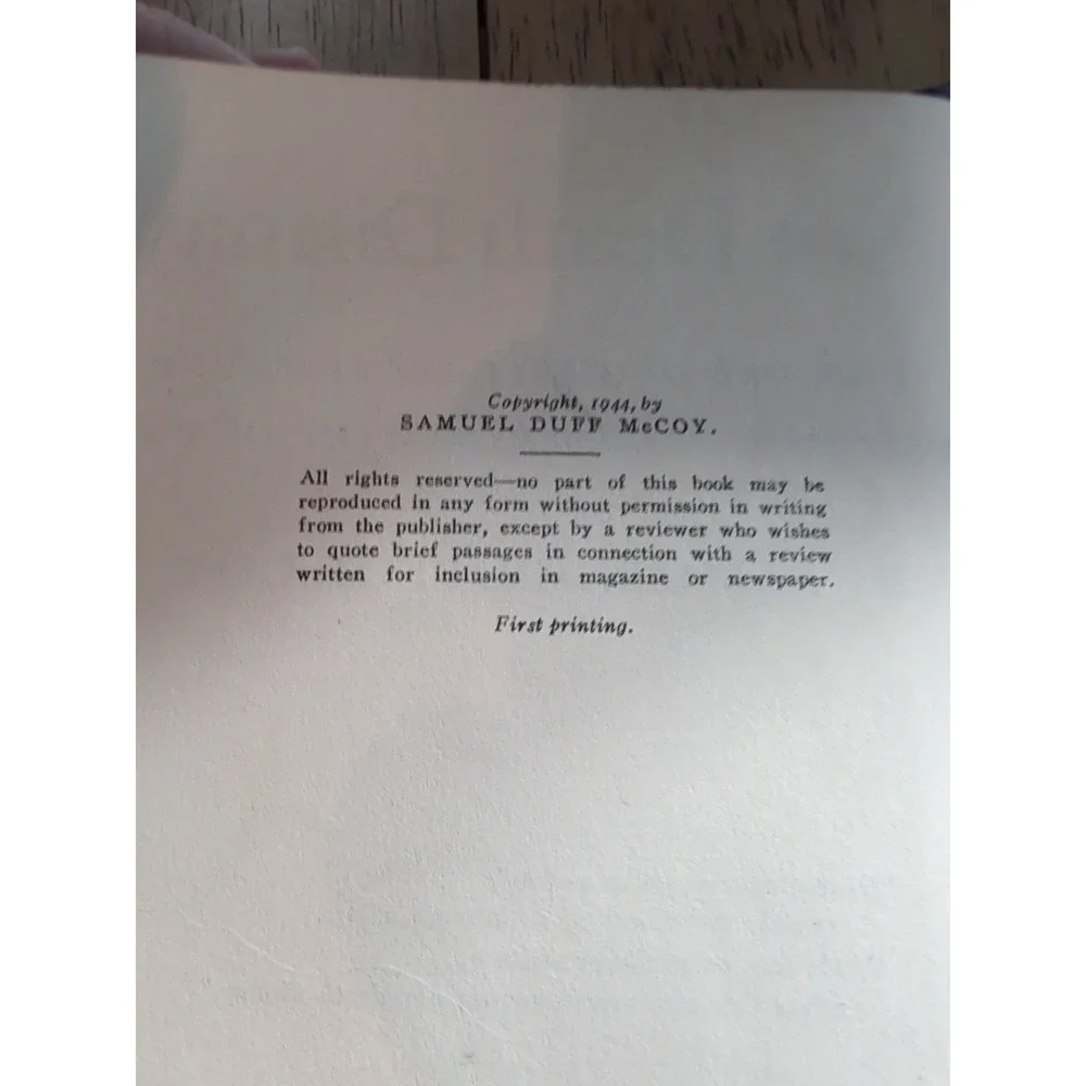 Nor‎ Death Dismay McCoy Hardcover First Printing Library Copy